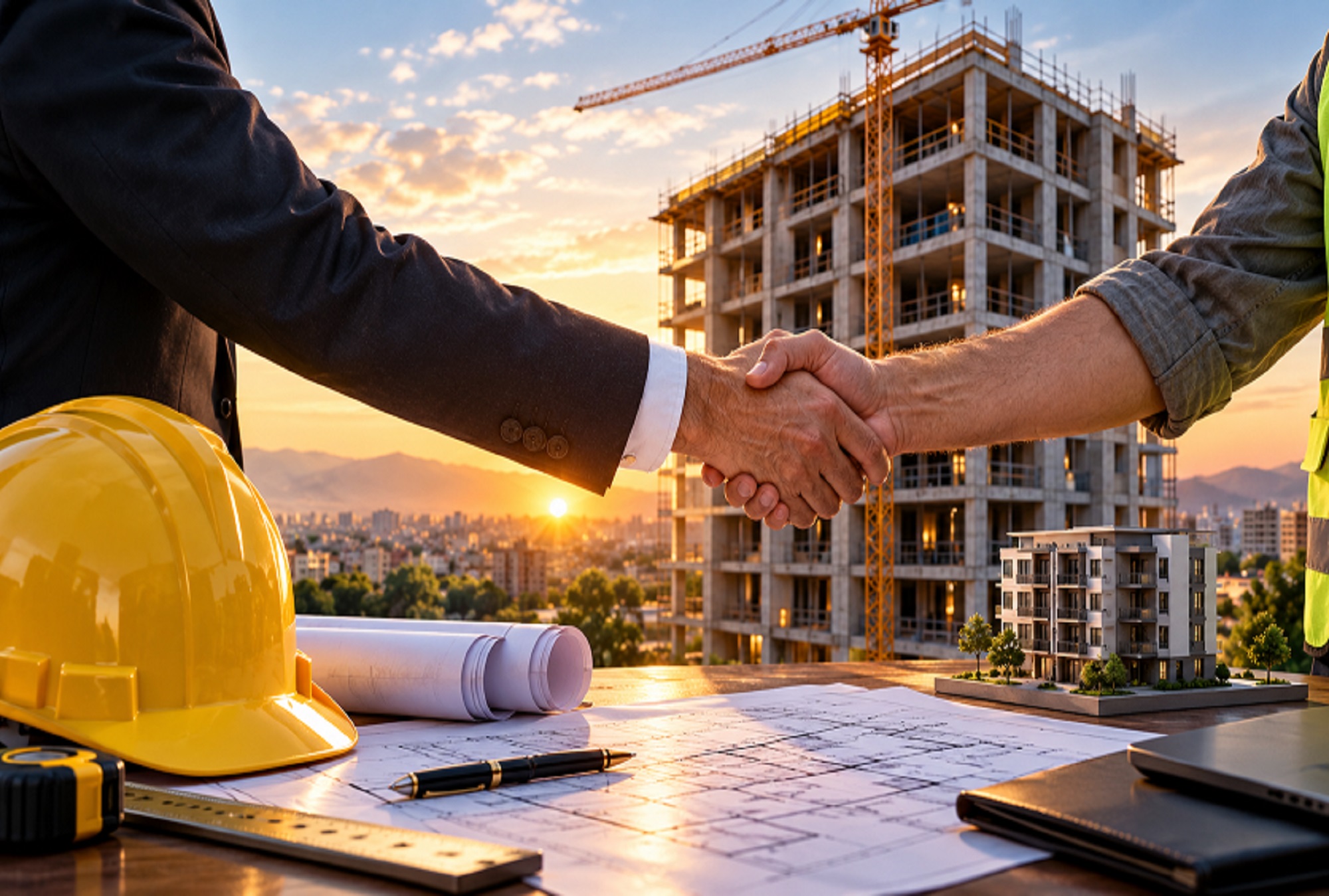 مشارکت در ساخت چیست و چه مزایایی برای مالک دارد؟